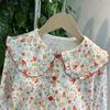 [Liquidación] Camisas para Niñas, Camisas Florales de Manga Larga para Bebé Primavera y Otoño, Camisas de Princesa para Niñas
