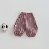 Pantalones de Moda Anti-Mosquitos para Niños 2026 Nuevo Verano Estilo Coreano Estampados Casuales Pantalones Delgados de Verano para Niños