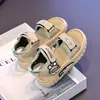 Sandalias para Niños Estilo Coreano Moda de Verano Ligeras Zapatos de Playa Sandalias Deportivas Casuales Suela Suave Antideslizante Para Niños Medianos y Mayores