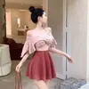 Trajes de Baño en Oferta para Mujer, Trajes de Baño de Nuevo Estilo Anti-Vergüenza, Cubre-Traje para Vacaciones en la Playa y Aguas Termales, Trajes de Baño Adelgazantes para Entrenamiento de Natación, Venta al por Mayor