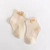Calcetines para Bebé, Estilo Verano Delgado y Transpirable, Calcetines Cortos para Recién Nacidos y Niños, Diseño de Dibujos Animados Súper Lindo, 0-9 Meses