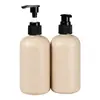 Garrafa biodegradável de palha de trigo 30ml100ml250ml500ml shampoo loção Garrafa com pump