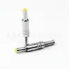 Conector de horquilla para adaptador de corriente CC macho y hembra de unión sin soldadura 5.5*2.1/2.5*14MM BNC de monitoreo metálico