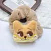 Linda Banda para el Cabello de Peluche de Dibujos Animados Tocado para Muñeca DIY Accesorios para el Cabello Hechos a Mano Banda Elástica Alta Regalos Pequeños Venta al por Mayor