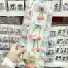 Lindo Clip para el Cabello con Encaje de Cereza y Lazo Sanrio para Niños Pasador para Bebé Dulce Pasador para Flequillo de Niña Pequeña