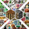 100 Peças de Decoração de Jogo Minecraft Caderno Capa de Celular Tablet Manual Adesivo à Prova d'Água Transfronteiriço Atacado