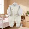 Mono de Bebé para Otoño e Invierno, Aislamiento Térmico de Tres Capas, Tallas 73-90, Diseño de Orejas 3D sin Costuras, Traje de Gateo de Manga Larga para Bebés