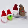 Nuevo gnomo navideño sin piernas transfronterizo, muñeco decorativo de punto, adorno navideño navideño