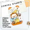 Portatarjetas de oso de dibujos animados para comercio exterior, anticaída, adecuado para tarjetas de comedor de estudiantes, gafetes de control de acceso, funda protectora, venta al por mayor desde el fabricante