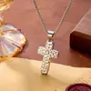 Collar Cruzado Estilo Europeo y Americano, Gargantilla de Cobre, Accesorio Diario Clásico y de Moda para Commuter para Mujeres