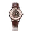 Reloj de pulsera mecánico manual retro hueco con números romanos europeos y americanos, 15 colores, ganador