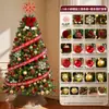 Árbol de Navidad Grande para Sala de Estar del Hogar Navidad 2026 Estilo Nuevo Luminoso Decoración Estilo Ins Adornos Colgantes DIY Paquete