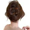 Elegante pinza de pelo grande de pico de pato, pinza de torsión, pasador para la parte trasera de la cabeza, pinza de garra de alta gama para peinar el cabello, accesorio para el cabello para mujer
