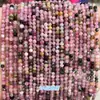 2mm 3mm 4mm Piedra Natural Facetada Bolas Pequeñas Cortadas Facetadas Cuentas Sueltas Accesorios para Joyería DIY Pulsera con Cuentas Collar Al por Mayor
