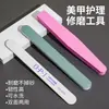 Tiras para Pulir Uñas y Manicura, Tiras de Esponja para Frotar, Limas Especiales para Pulir Uñas, Tiras para Manicura y Lijado de Manos, Juego de Herramientas de Lima