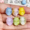 Luz UV Cambiante Ojo de Gato Mini Fénix Zorro de Nueve Colas Cuentas Pulsera DIY Joyería Anillo Accesorios Cuentas