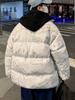 Chamarra de plumón Nasa para Hombre Invierno 2026 Nueva Marca de Moda Estilo Engrosado Estudiante Juvenil Chaqueta Casual para Hombre