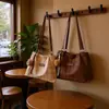 Bolso de Hombro para Mujer, Gran Capacidad, Bolso Tote Retro, Bolso Cruzado de Moda y Versátil, Bolso Sencillo para el Hombro para el Trabajo
