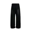 Yidao Vintage 26 Primavera Nuevo Estilo Callejero Americano Marca de Tendencia Nicho Diseño de Bolsillo Doble Jeans Lavados Holgados