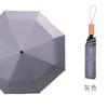 Estilo Japonês Pequeno Fresco 70% de desconto Vinil Guarda-chuva Ensolarado ou Chuvoso Retrô Cabo de Madeira Estilo Literário Proteção Solar Sombrinha Presente Guarda-chuva