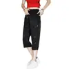 Pantalones Cortos de Verano para Hombre del Fabricante Original, Pantalones Jacquard por Encima de la Rodilla, Pantalones Cortos Rectos Sueltos Elásticos Cómodos Casuales para Hombre, Estilo de Verano
