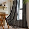 Gipsofila Preta Simples Mais Vendida do Fabricante Renda Decoração de Sala de Estar Quarto Janela de Canto Atmosfera de Feriado Sem Furar