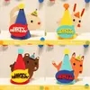 Popular Ins Coreano Sombrero de Cumpleaños con Lazo de Fieltro Creativo DIY Niños Feliz Cumpleaños Sombrero de Nube Margarita con Alas