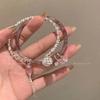 Nuevo brazalete de campana de moda nacional de estilo antiguo chino, traje para mujer, nicho de lujo ligero, brazalete exquisito, accesorios de borla de alta calidad