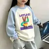 Sudadera Fina para Niña Estilo Coreano Dulce Linda Estampado de Dibujos Animados Jersey Top Nuevo Elegante para Primavera y Otoño de Bebé