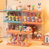 Caja de almacenamiento hecha a mano burbuja mate vitrina transparente modelo LEGO a prueba de polvo multicapa caja de exhibición de caja ciega caja hecha a mano