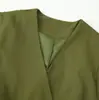 Verão 2026 Novos Produtos Moda de Rua Feminina Europeia e Americana Gola V Sem Mangas Top Colete W017 099