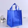 Fabricantes direto da fábrica bolsa não tecida tridimensional grossa bolsa de compras de supermercado bolsa dobrável pode ser personalizada com logotipo