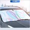 Parasol Delantero para Parabrisas, Protección Solar para Coche, Aislamiento Térmico, Antideslumbrante, Anti-UV para Uso en Coche