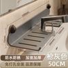 Estante de Almacenamiento para Baño, Lavabo, Grifo Delante del Espejo, Estante de Almacenamiento para Cosméticos Montado en la Pared del Baño sin Taladro