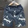 Nuevos Shorts de Verano para Hombre, de Seda Helada de Secado Rápido, Marca de Tendencia Estampados, Shorts Casuales Holgados para Playa, Shorts de Longitud Media para Usar al Aire Libre