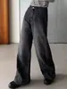 AliExpress 2026 Pantalones Rectos Versátiles Retro de Uso Diario para Mujer de Primavera/Otoño Más Vendidos Jeans con Gradiente de Color y Pedrería Caliente En Stock