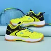 Zapatillas Profesionales de Bádminton para Hombres y Mujeres, Zapatillas de Tenis Resistentes al Desgaste, Absorción de Impactos Tenis de Mesa Ligeras Antideslizantes Zapatillas de Entrenamiento