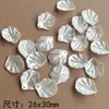 Grampo de Cabelo Pétala Folha Pérola Imitação ABS Acessório de Cabelo DIY Artesanato Decoração Presente Flor Artificial Flor de Imitação