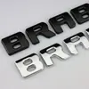Adecuado para pegatinas metálicas de coche Mercedes-Benz modificación personalizada logo de coche BRABUS logo trasero de coche pegatinas de carrocería Babos pegatinas decorativas