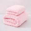 Conjunto de Banho de Veludo Bolha Adulto Absorvente Macio Toalha de Banho Grande Veludo Coral Absorvente Touca para Cabelo Seco Casa Toalha de Rosto