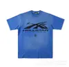 Comercio Transfronterizo Estilo Verano Marca Americana de Moda Hell Hell Star Camiseta de Manga Corta Holgada para Parejas Hombres y Mujeres