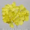 Elegante Flor Artificial Amarilla de un Solo Tallo Boda Flor de Seda Decoración de Boda Material de Flor Flor Artificial Arreglo Floral Techo Amarillo