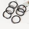 Versión coreana de goma elástica para el cabello para mujer, banda para el cabello tres en uno, cuerda para la cabeza, accesorios para el cabello femeninos pequeños y frescos al por mayor, anillo para el cabello DIY