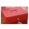 Caja de efectivo de metal grueso esmerilado de origen, caja de efectivo portátil con cerradura, caja de efectivo, caja de almacenamiento, caja de acabado, una generación de cabello