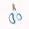 Cortauñas para perros y gatos, amoladora de uñas, corte pequeño y ciego, anti-sangrado, agujero redondo limitador, cortauñas de acero inoxidable con lima