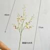 Orquídea Dançante de Simulação Decoração de Casa Orquídea Wenxin Flor de Simulação Amarela Orquídea Dançante Orquídea Aranha Adereços de Casamento