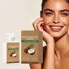 Creme Depilatório Hidratante de Coco, Refrescante, Macio, Suave e Delicado, Limpa a Pele do Corpo, Remove Suavemente os Pelos, Conveniente para Uso Diário