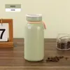 Taza de Leche Linda Estilo Japonés para Estudiantes, Gran Capacidad, Diseño Sencillo, Taza Térmica, Acero Inoxidable 304, Alto Valor Estético, Taza de Viaje Conveniente
