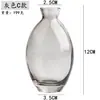Vaso Mini Pequeno de Vidro com Contorno Dourado de Luxo Leve Transfronteiriço Estilo Ins Transparente Hidropônico Vaso para Arranjo de Flores Decorações Decorativas de Mesa