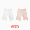 Leggings de Verano para Niñas, Shorts Finos de Seguridad de Modal Anti-Exposición, Shorts hasta la Rodilla para Bebé para Usar por Encima